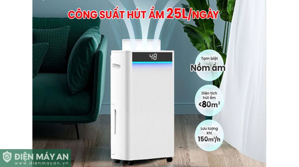 Máy lọc không khí và hút ẩm Azuki Galaxy X4